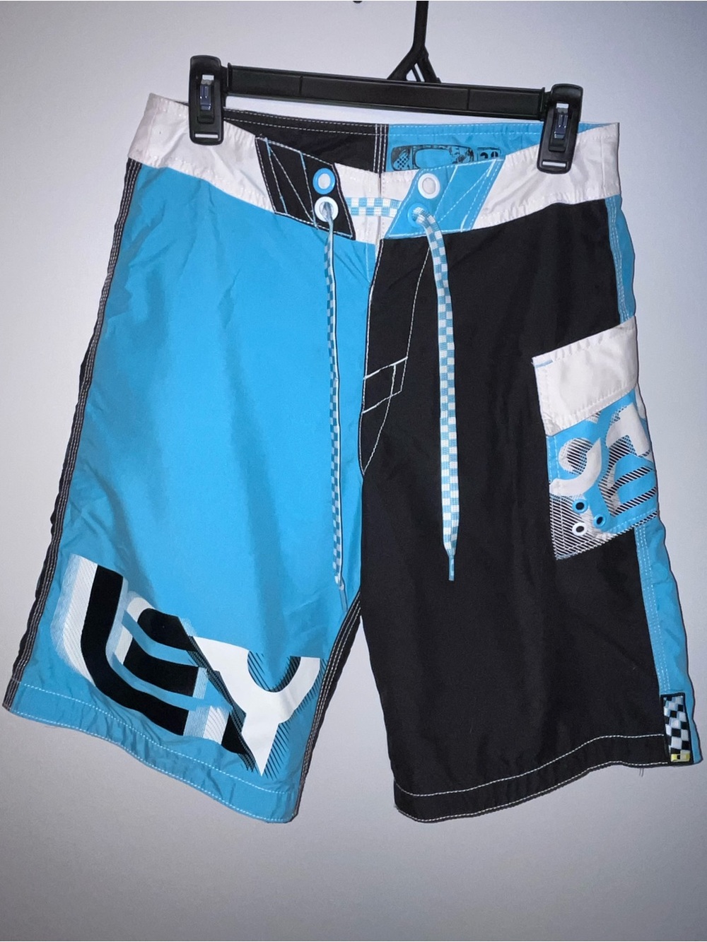 Oakley Y2K RARE find Bault Tech Blue and Black Men's Boardshorts